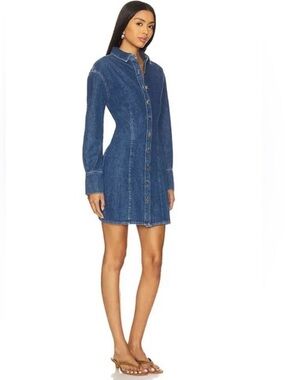 NWT DL1961 Lisette Denim Shirt Dress